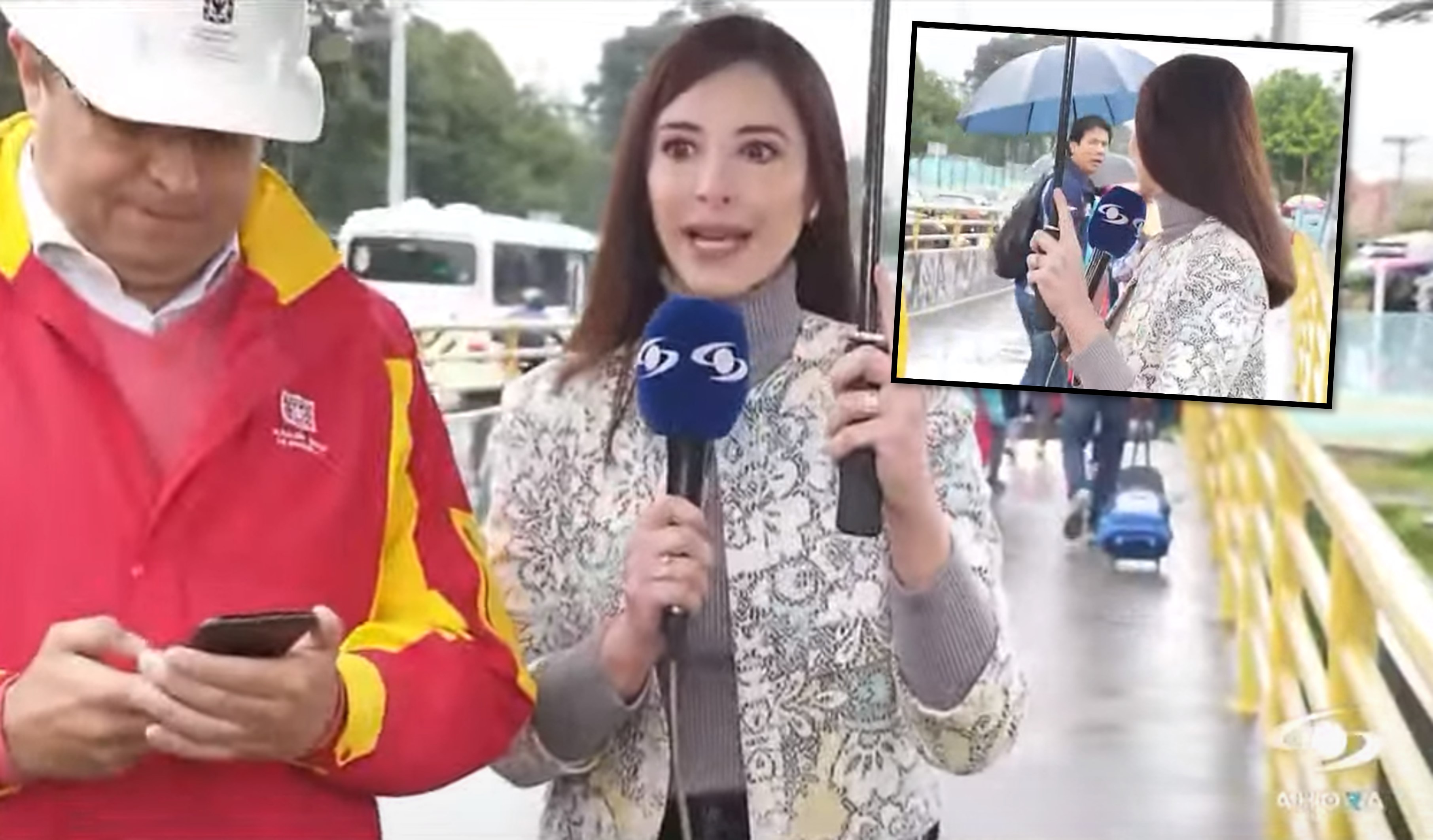 Noticias Caracol: entrevista de Alejandra Giraldo al director del IDU, este 5 de junio de 2023.