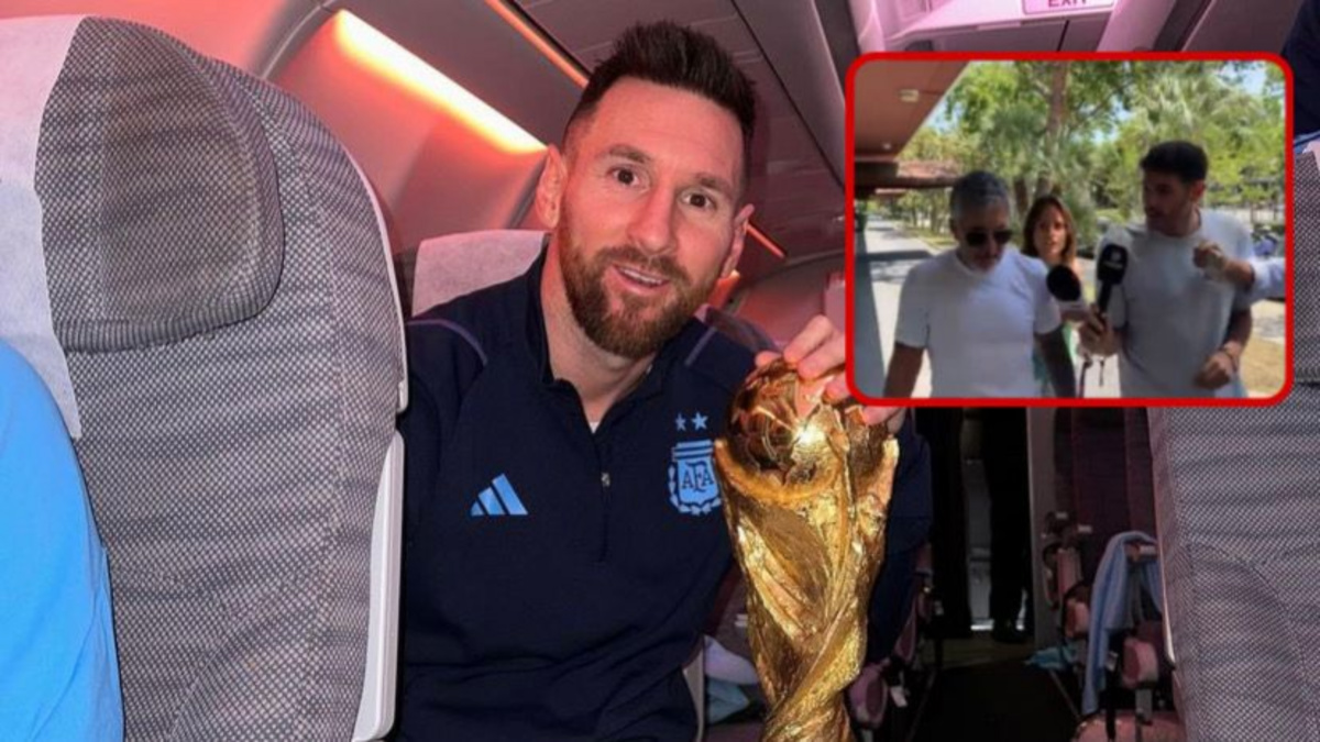 Lionel Messi, a propósito de la reunión que tuvo su padre con Joan Laporta en Barcelona.