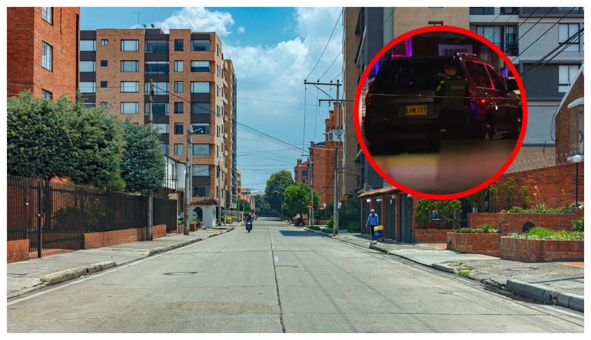 Balacera en Bogotá dejó un ladrón muerto y otro herido en intento de robo a camioneta.