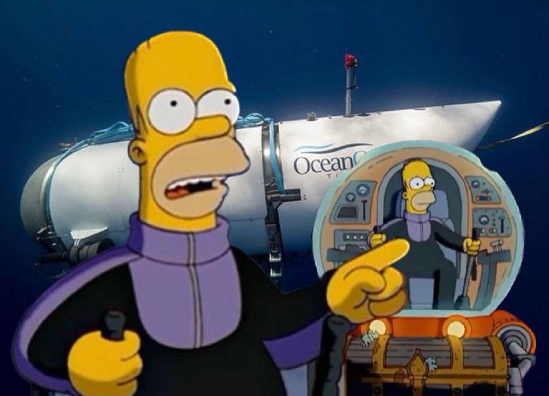 Luego del fallecimiento de los tripulantes del sumergible, se dio pie a la teoría de la predicción de la catástrofe por Los Simpson en uno de sus capítulos