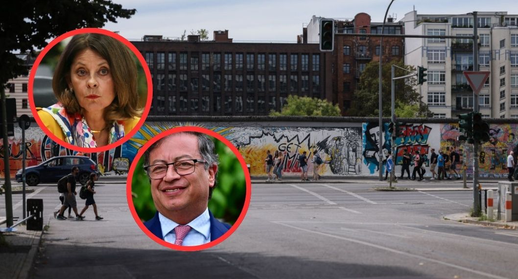 Marta Lucía Ramírez reprochó a Gustavo Petro que haya criticado la caída del muro de Berlín