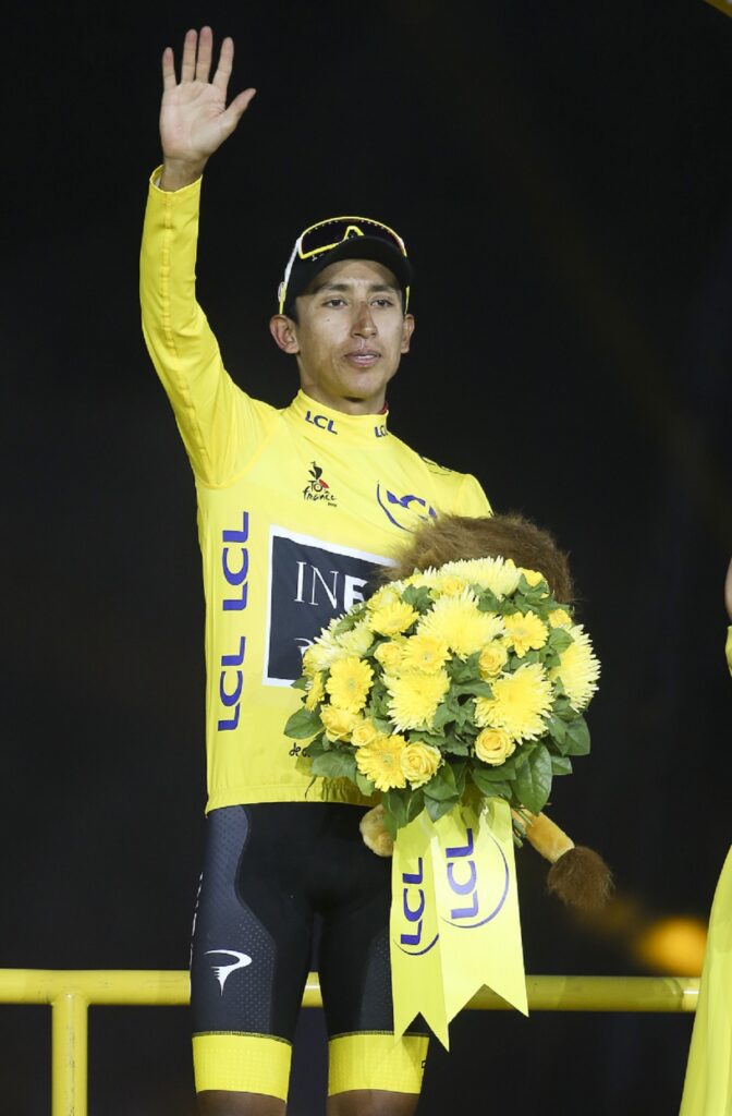 Egan Bernal, líder TDF 2019 / Getty