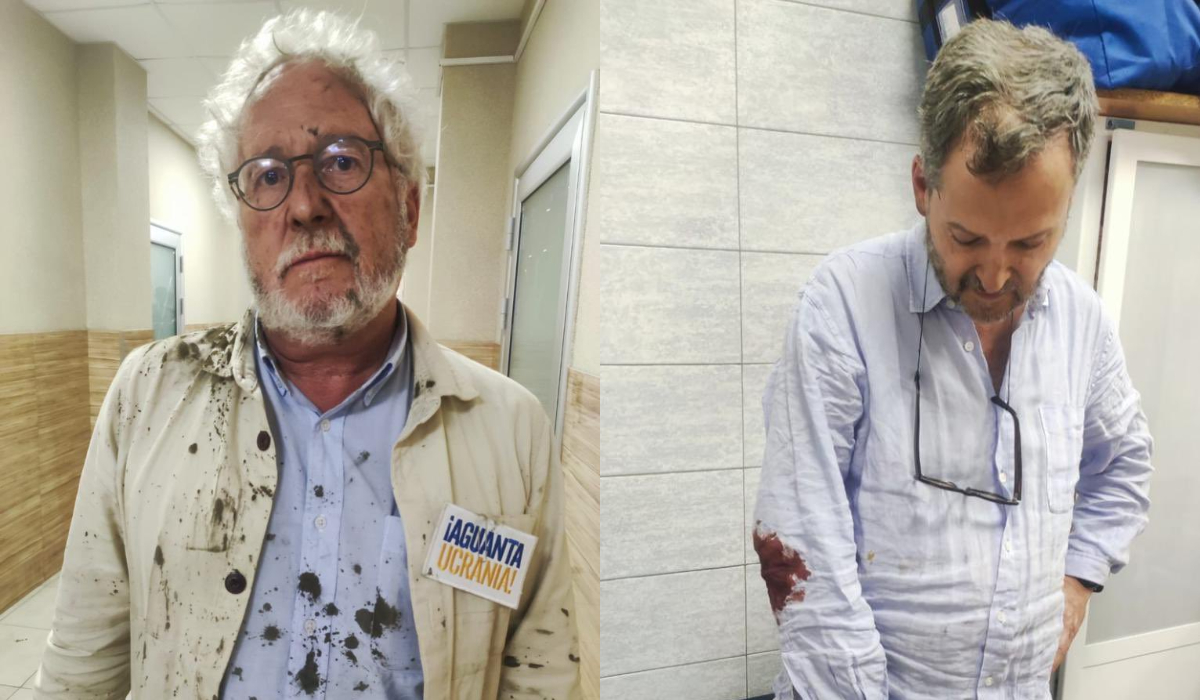 Héctor Abad y Sergio Jaramillo, heridos luego de atentado en Ucrania; estado de salud