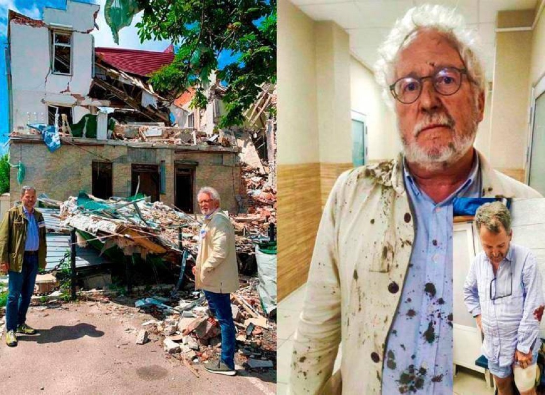 Embajada de Rusia en Colombia le respondió a los periodistas Héctor Abad y Sergio Jaramillo, quienes sobrevivieron a bombardeo en Ucrania.