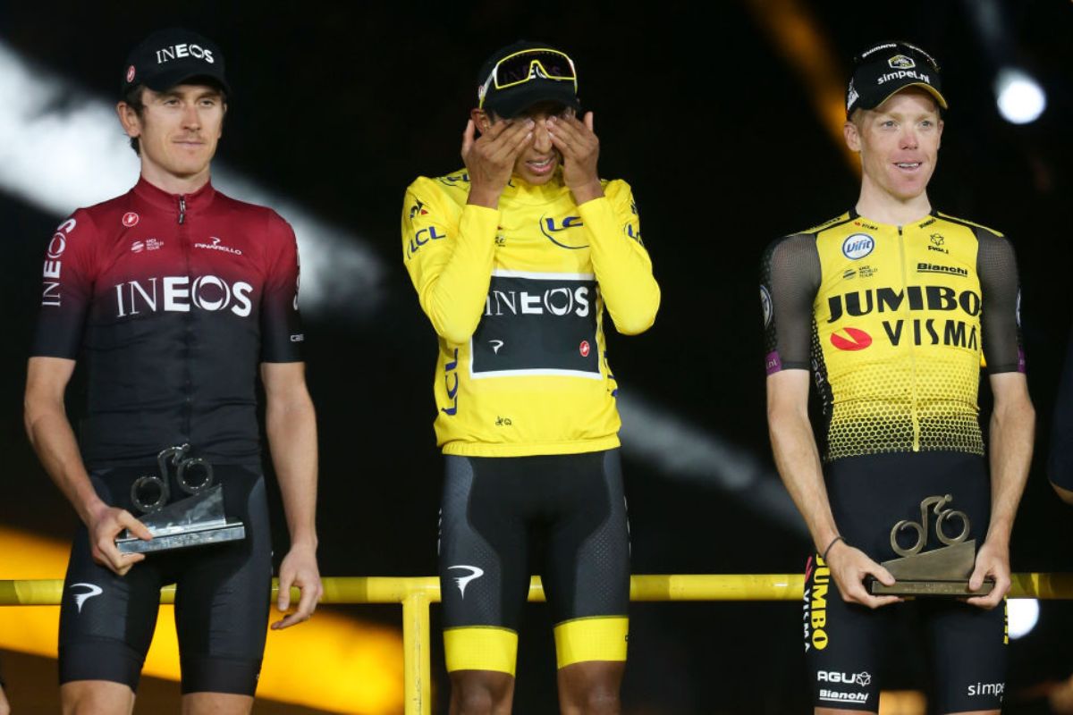 Foto de Egan Bernal por cuánto pagan las apuestas por título de colombianos en el Tour de Francia