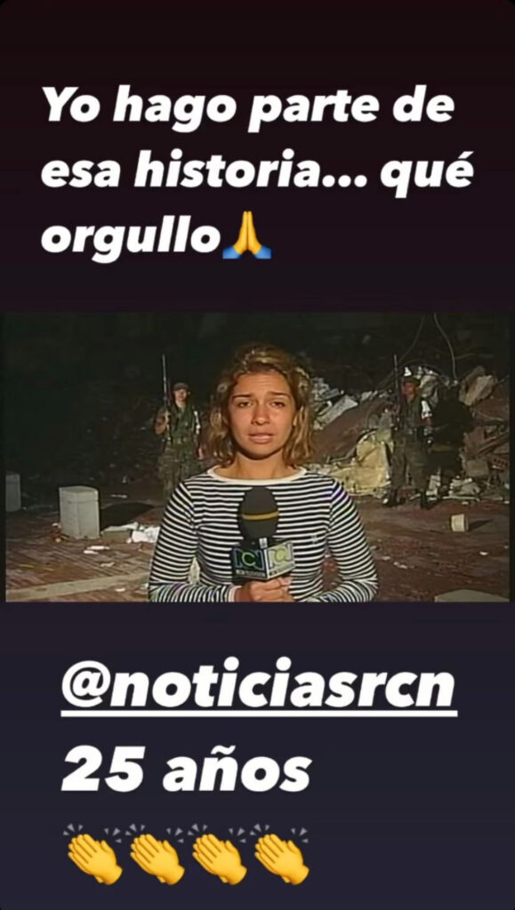 Vicky Dávila en Noticias RCN | Tomada de Instagram: (vickydavilaperiodista)