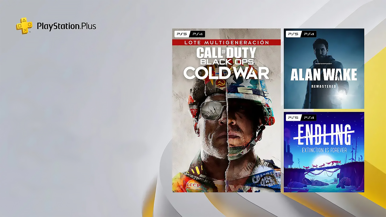 Call of Duty Black Ops Cold War y hasta Alan Wake entre los juegos gratis de PlayStation Plus