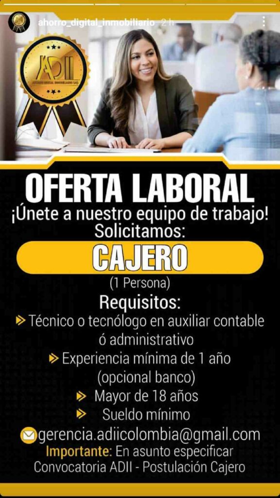 Oferta de empleo en negocio de 'Ceta', del '<a href=