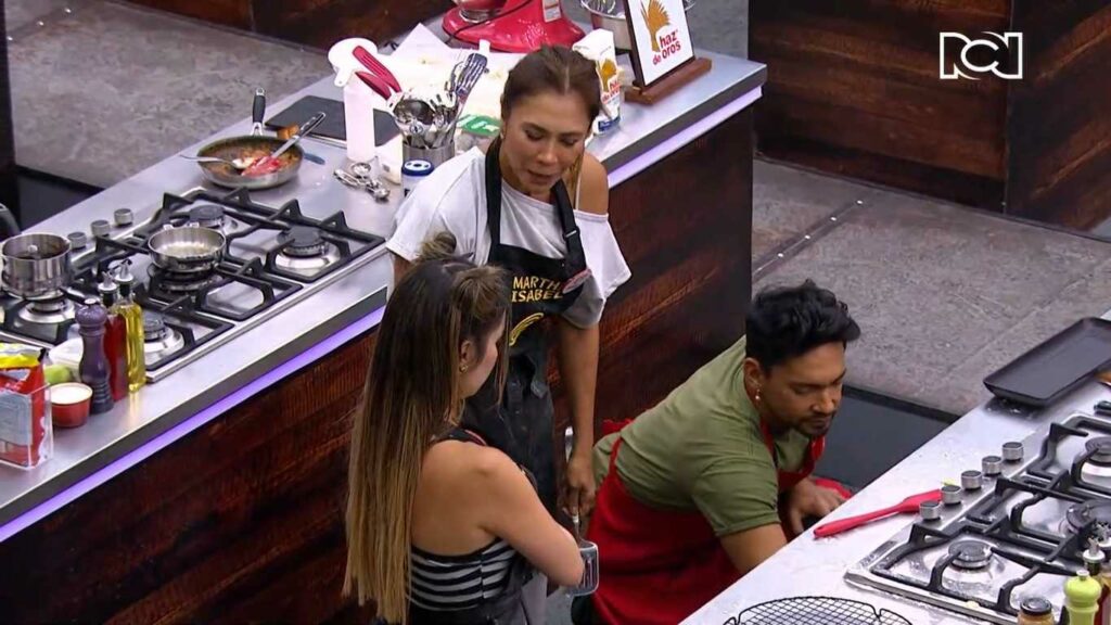 Discusión entre Zulma Rey y Martha Isabel Bolaños en '<a href=