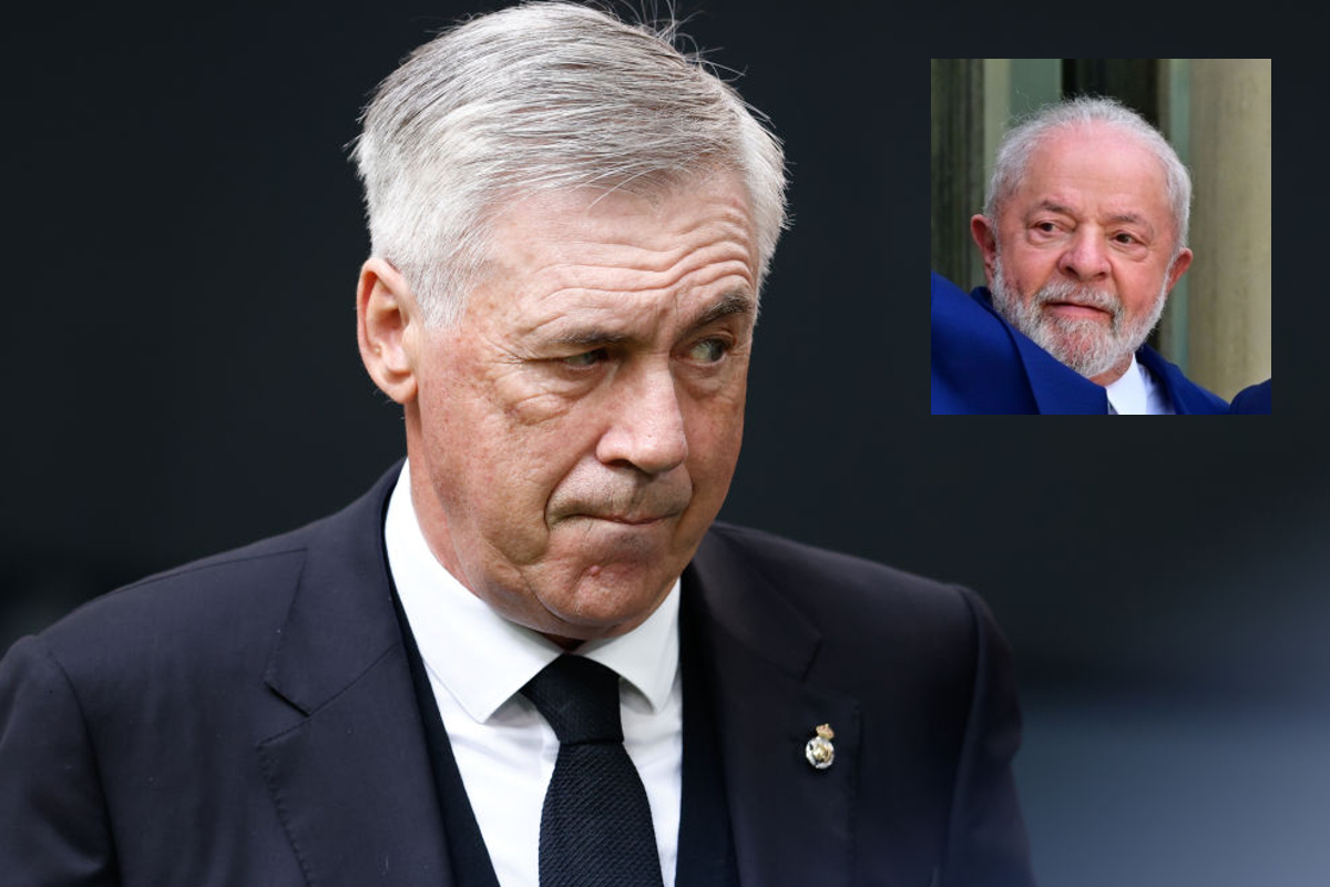 Lula da Silva no gusta de Carlo Ancelotti antes de llegar a Brasil