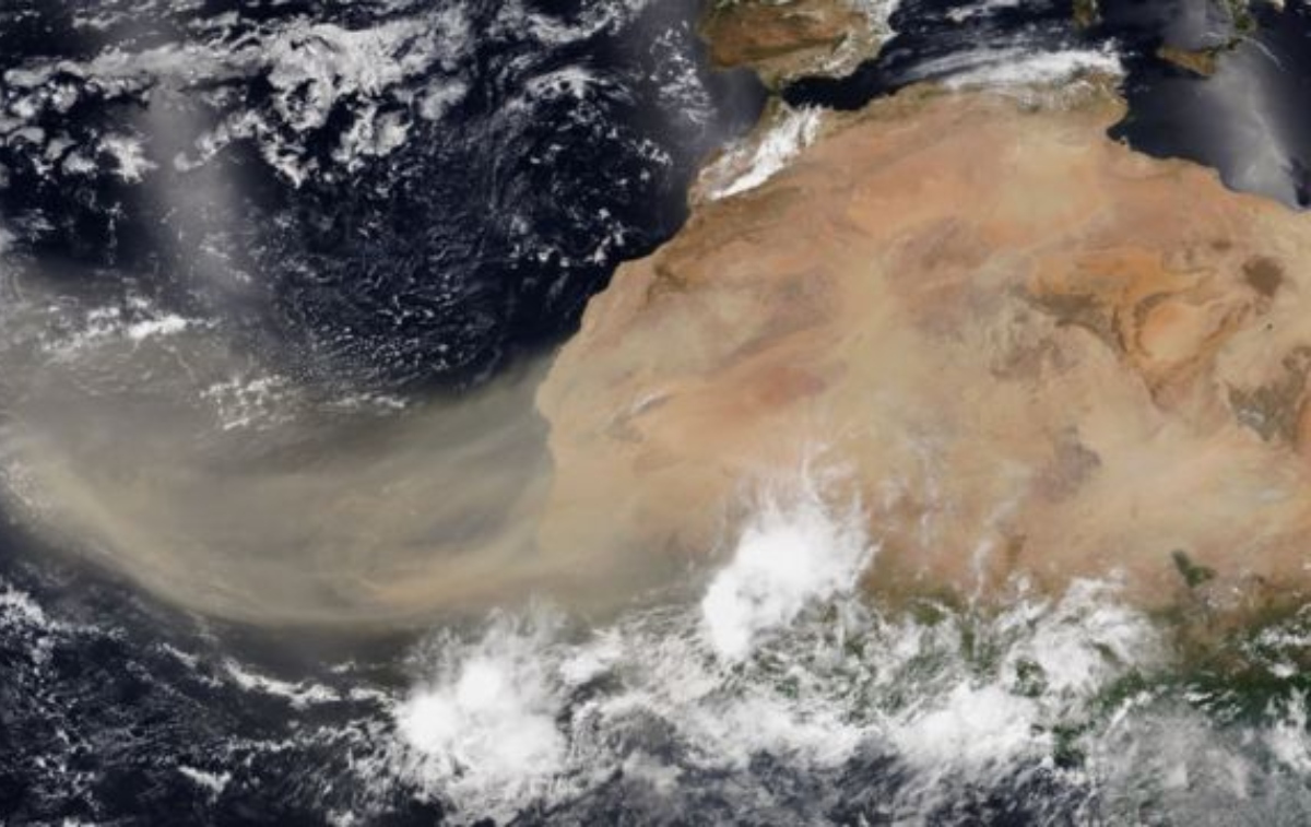 Se espera que el polvo del desierto del Sahara llegue a México durante este fin
