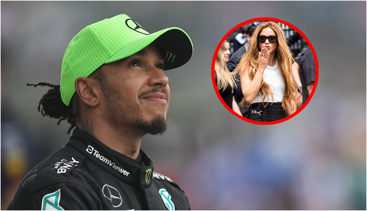 Lewis Hamilton soltó frase en Fórmula 1 que muchos relacionaron con Shakira.