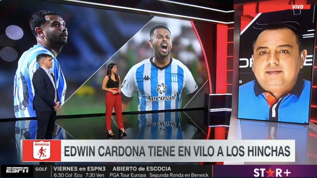 Captura de pantalla ESPN Colombia