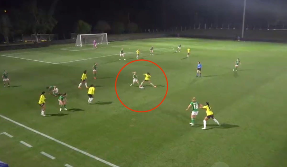 [Video] Aparece jugada por la que Irlanda acabó amistoso con Sel. Colombia: "Nada grave"