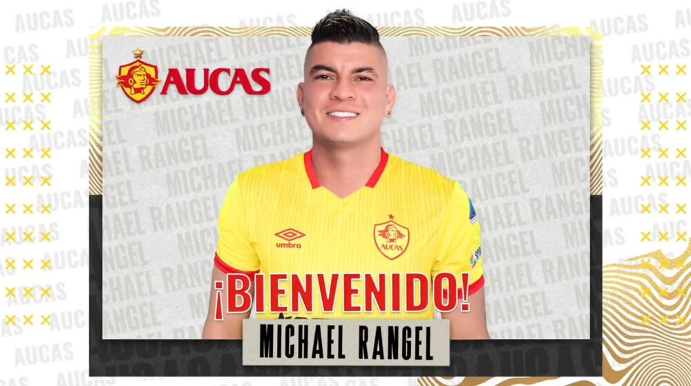 Michael Rangel tuvo un semestre de muy bajo nivel en Aucas, en seis meses jugó ocho partidos y no hizo goles, por lo que su contrato fue rescindido y ahora busca equipo.