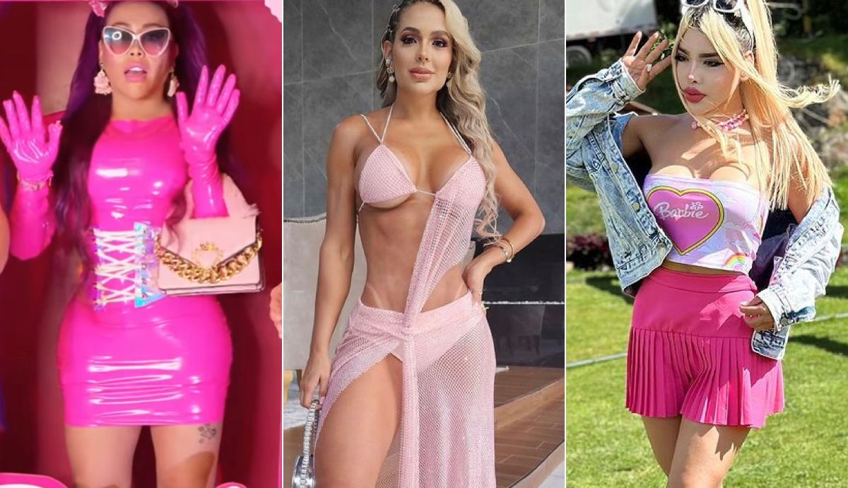Cuáles famosas colombianas han sido conocidas como Barbies.