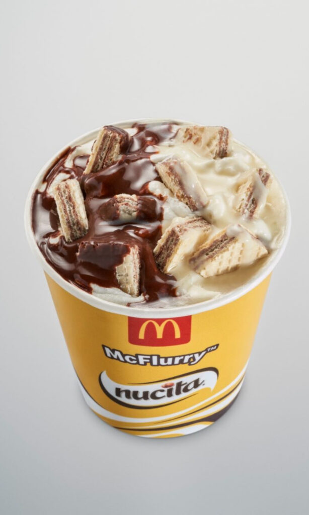 McDonald's lanza McFlurry de Nucita/ Foto: McDonald's.
