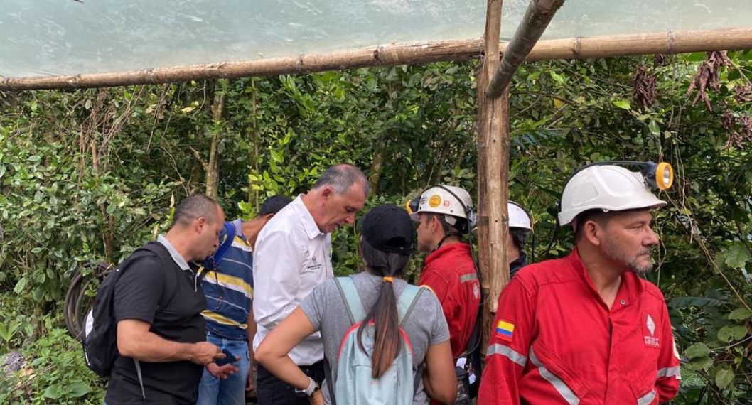 Mineros atrapados en minería de Amagá, Antioquia: continúa la búsqueda