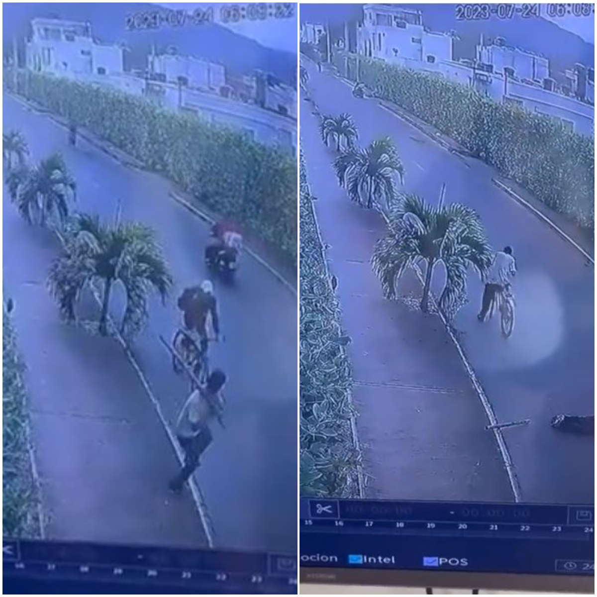 En Santander, un ladrón sorprendió a un ciclista y le pegó con un tubo de metal que terminó quitándole la vida. El delincuente huyó con bicicleta.