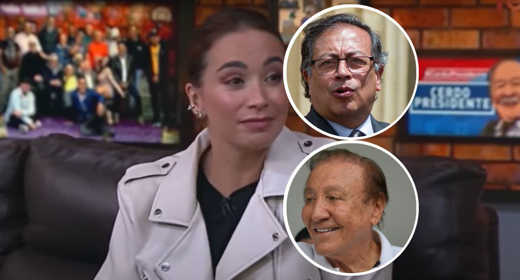 Fotos de Majida Issa, Gustavo Petro y Rodolfo Hernández, en nota en la que ella afirmó que quería llorar en elecciones.