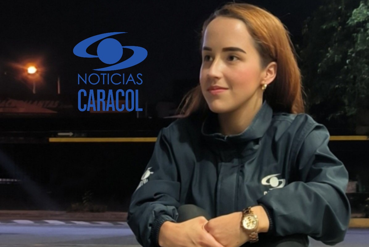 Érika Zapata, periodista de Noticias Caracol.