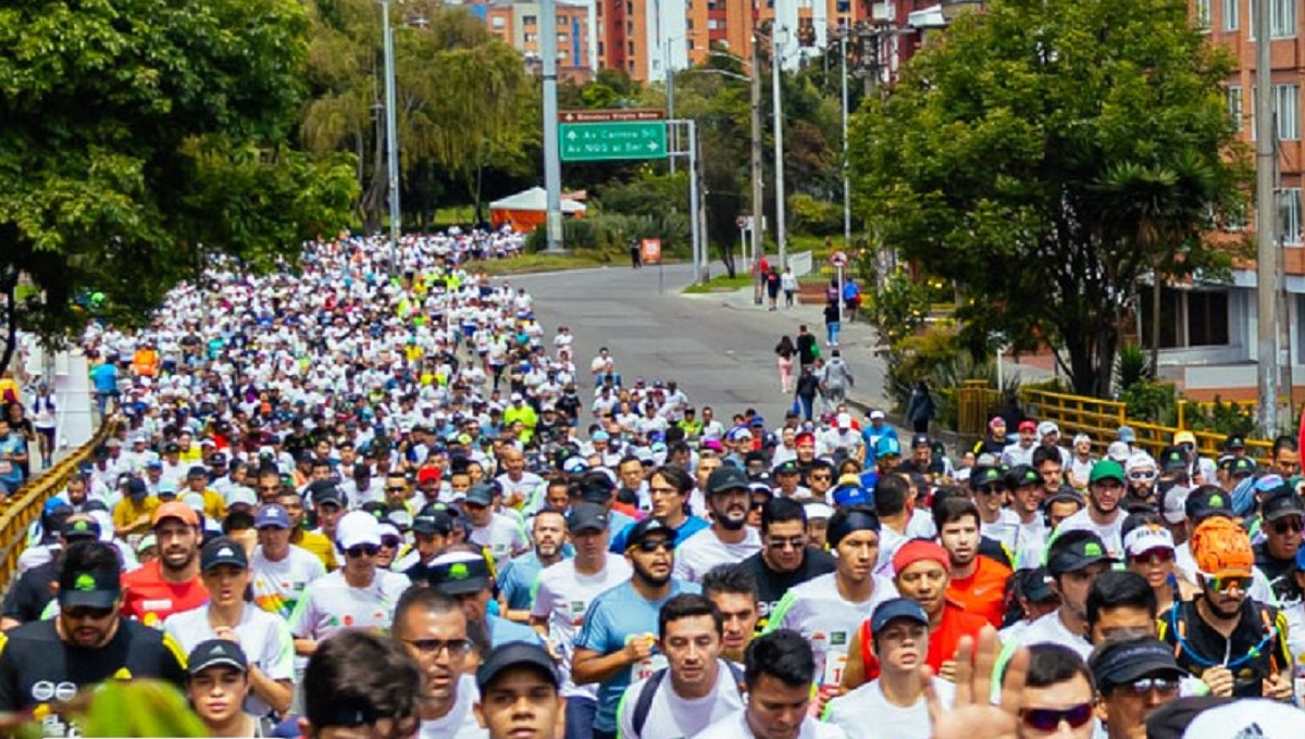 Cierres viales en Bogotá por Media Maratón de Bogotá 2023.
