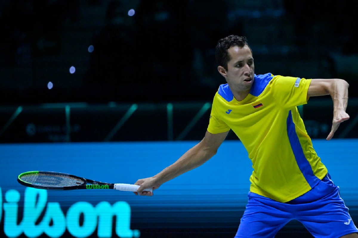 El tenista colombiano Daniel Galán, con paso firme y jerarquía, venció a Mario Cecchinato y avanzó a octavos de final del ATP de Kitzbuhel, en Austria.