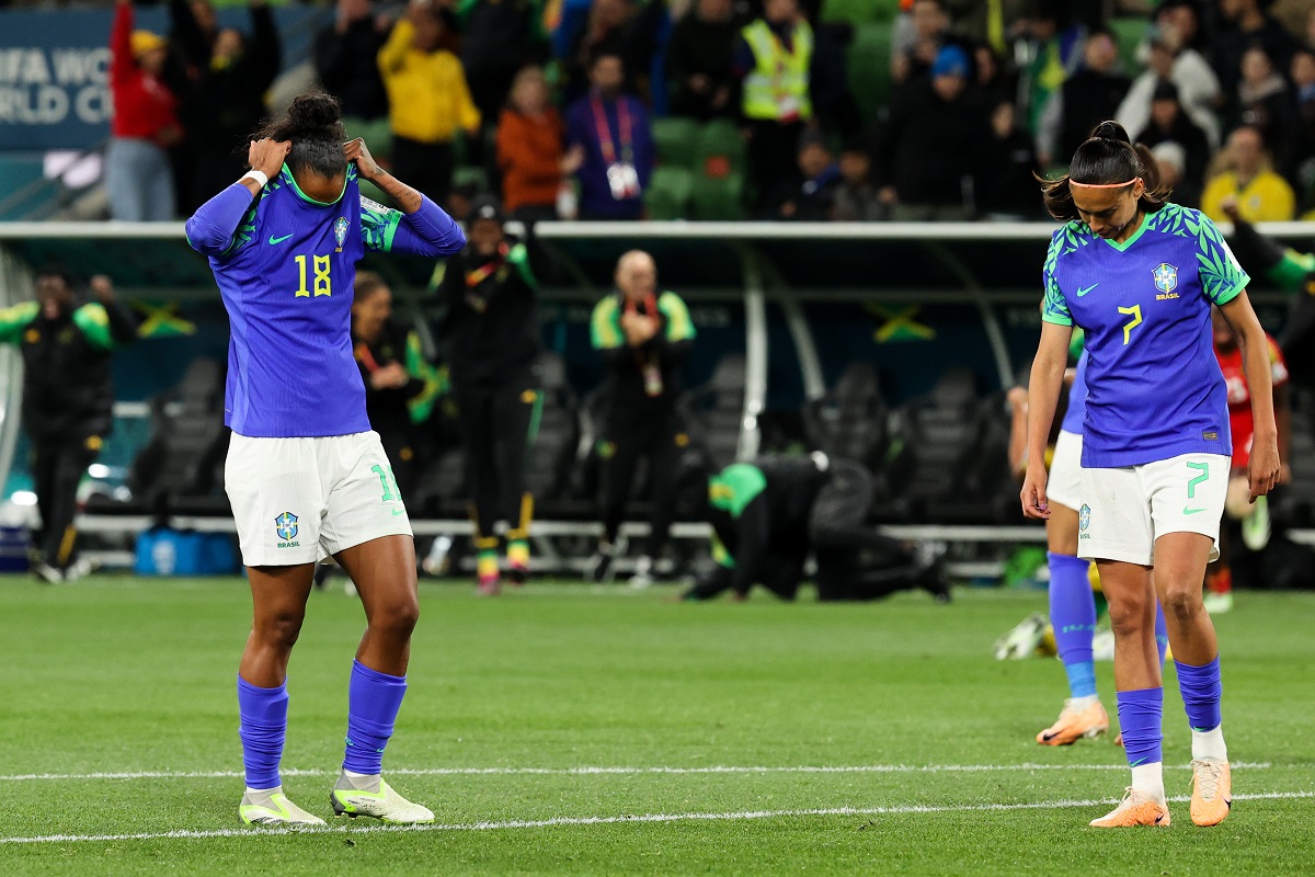 Este miércoles 2 de agosto, la Selección de Brasil quedó eliminada del Mundial de Australia y Nueva Zelanda Femenino, tras empatar con Jamaica.