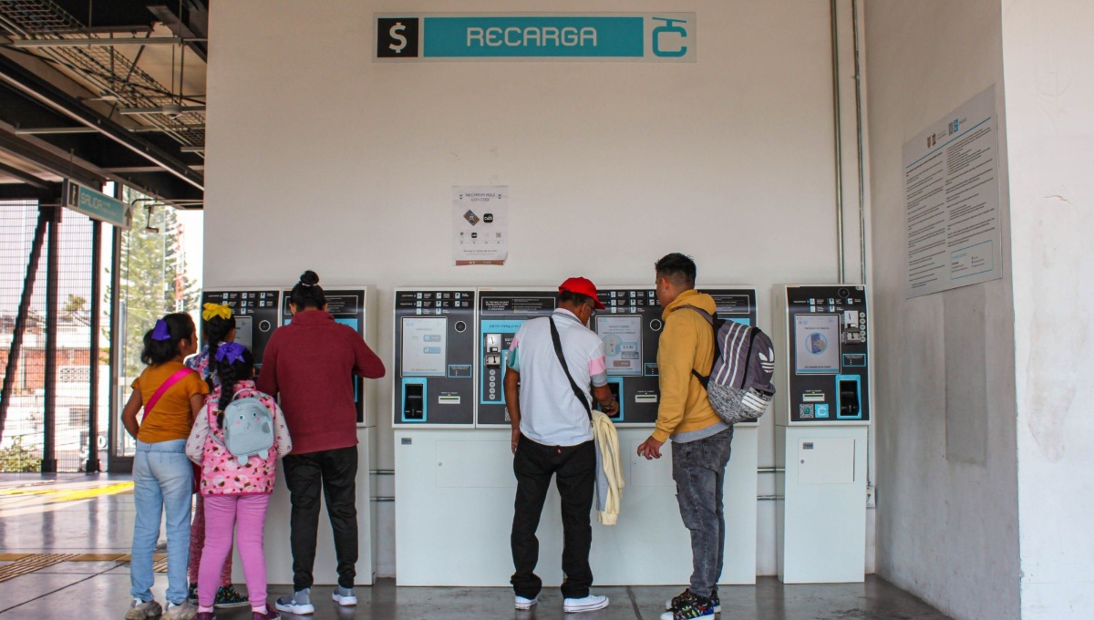 Máquinas automáticas alrededor de la Cdmx para recargar la tarjeta de movilidad integrada.