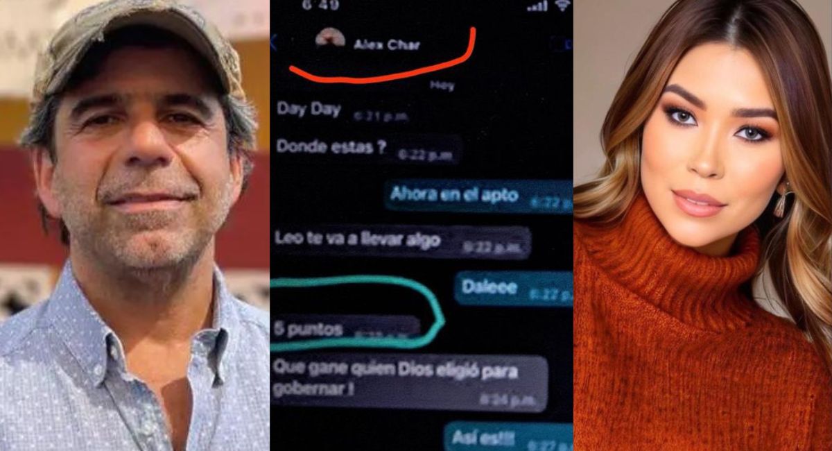 Álex Char apareció en conversación con Day Vásquez durante audiencia de Nicolás Petro y estaría hablando de dinero.