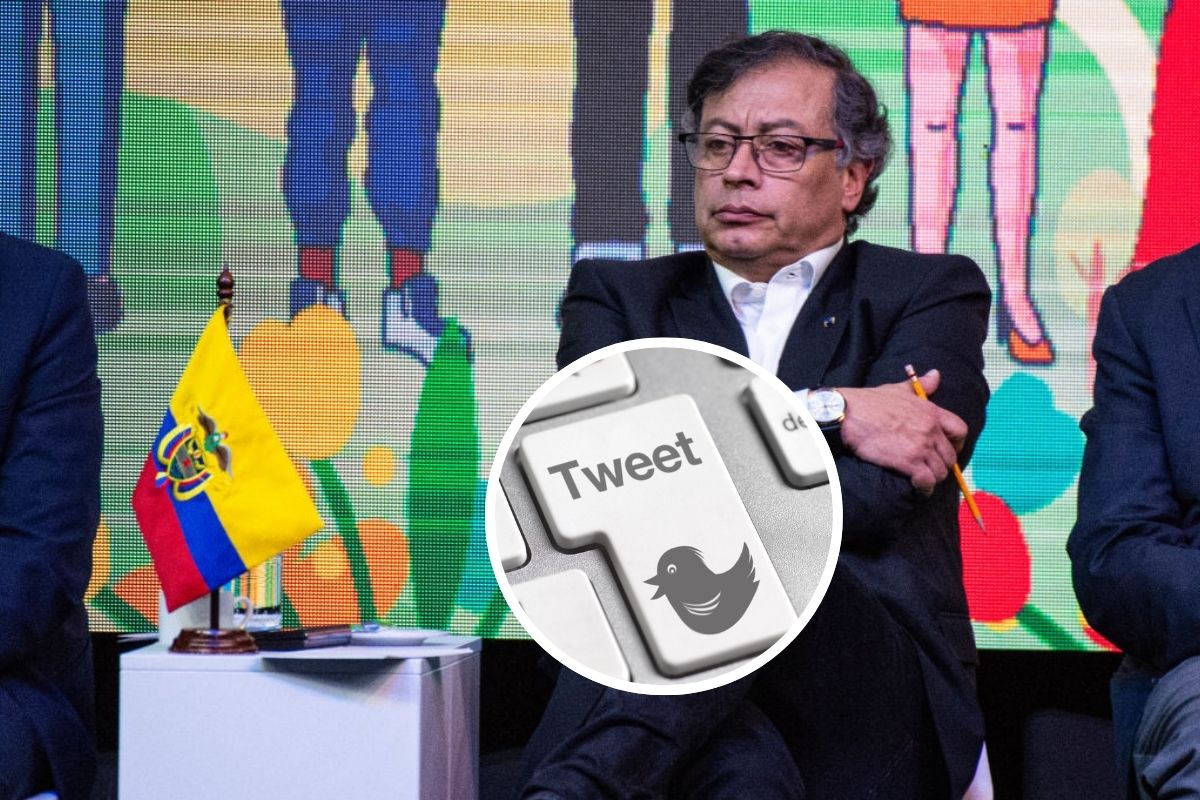 Gustavo Petro y un estudio que le hicieron a su Twitter.