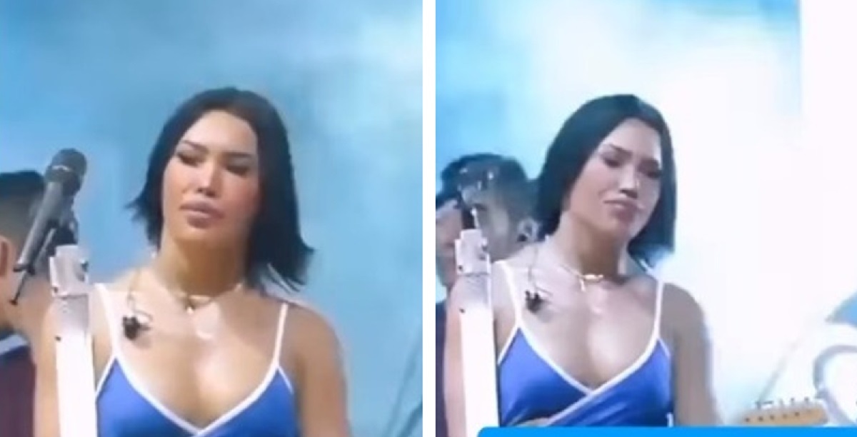 Ana del Castillo no quiso dárselas de Cardi B y solo puso cara a agresión en tarima.