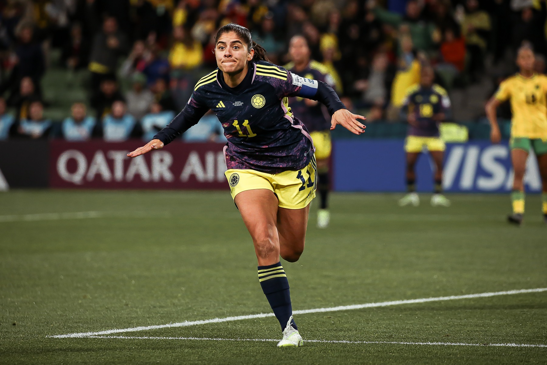 Catalina Usme, la líder y referente de la Selección Colombia Femenina del Mundial. 