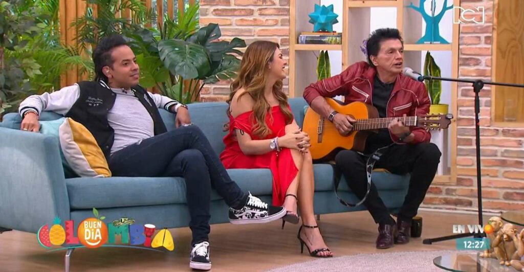 Imagen de Raúl Santi en Buen día, Colombia (Canal RCN), el 10 de agosto de 2023./ Captura de pantalla 'Buen día, Colombia'