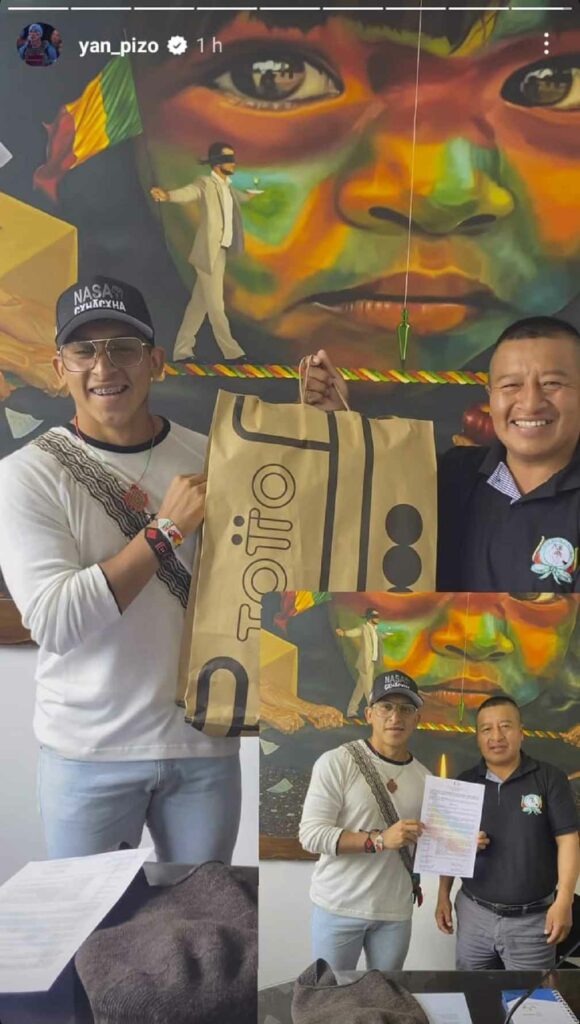 Qué reconocimiento tuvo Yan, del 'Desafío', por parte de indígenas Nasa/ Instagram @yan_pizo