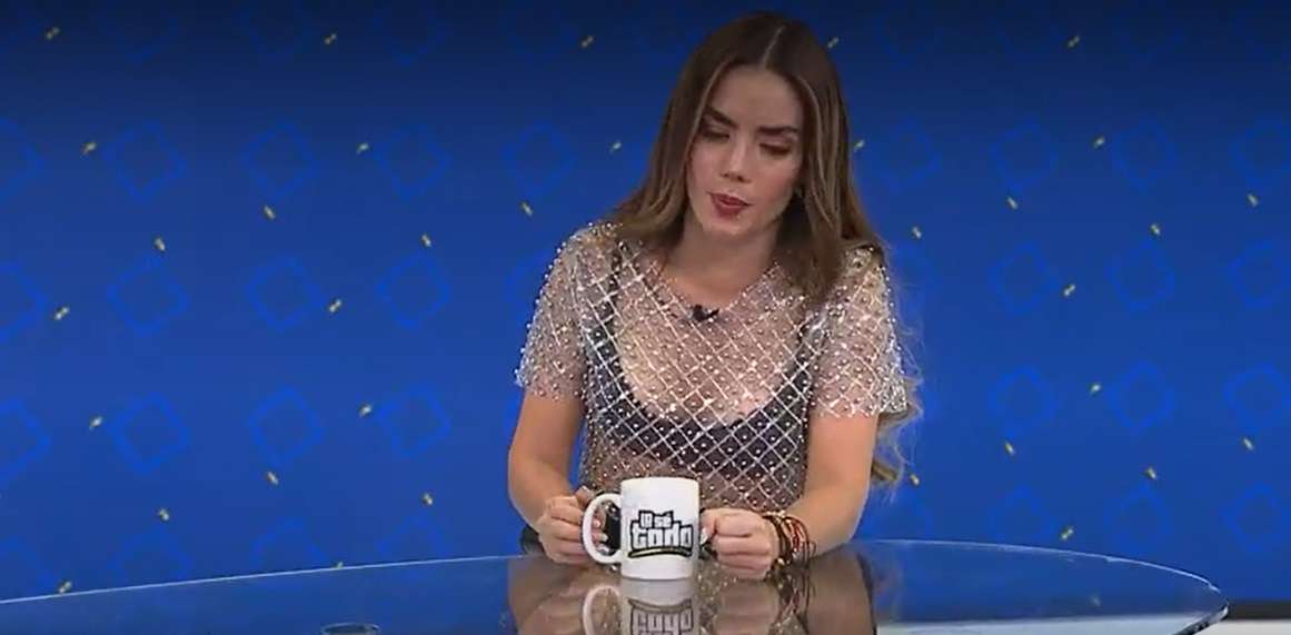 Foto de Elianis Garrido, en nota de que la presentadora en Lo sé todo (Canal 1) dio anuncio luego de ida de Mafe Romero