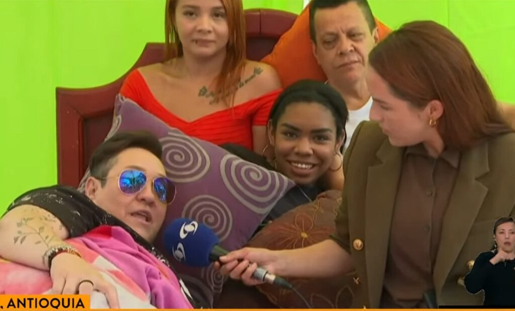 Érika Zapata | Captura de pantalla de Noticias Caracol