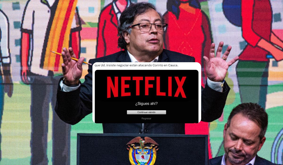 Gustavo Petro, criticado por Cambio Radical por ver Netflix mientras Farc atacan