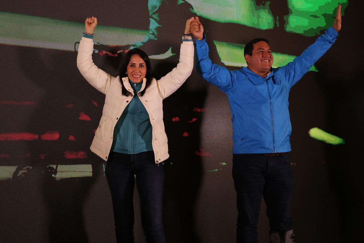 Luisa González y Daniel Noboa van a segunda vuelta en elecciones de Ecuador