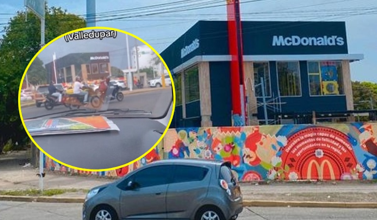Conductor pegó grito eufórico al ver que McDonald's ya construyó sede única en Colombia.