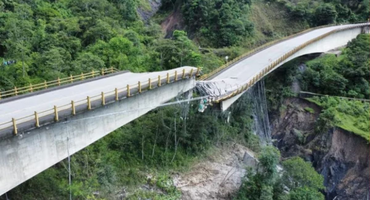 Estos son todos los puentes que se han caído en Colombia, a propósito del caso del Puente Los Grillos, ubicado en la vía al Llano.