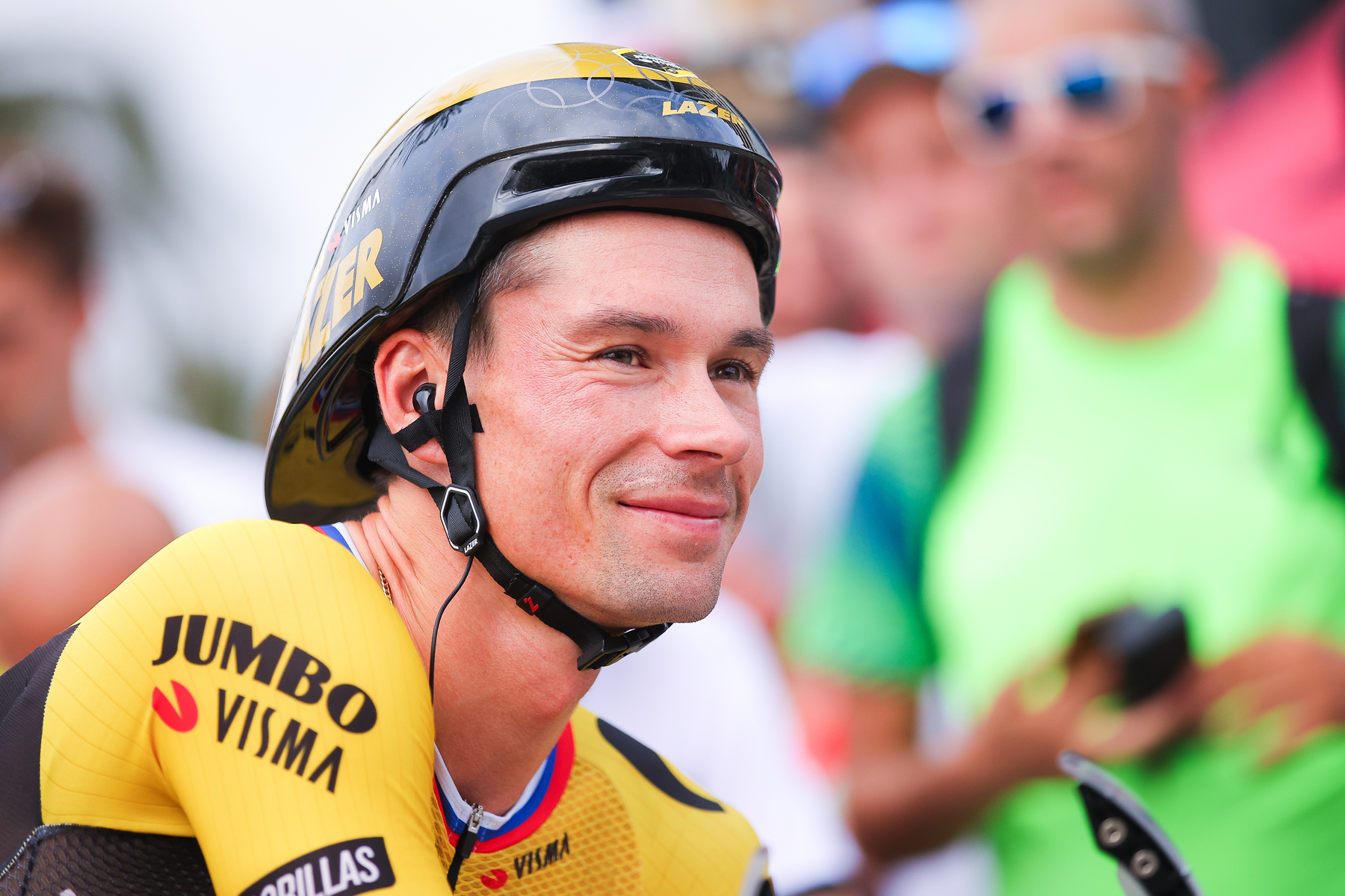 Jumbo Visma, equipo de Roglic y Vingegaard, hizo que el pelotón bajara su ritmo en la etapa de la Vuelta a España.