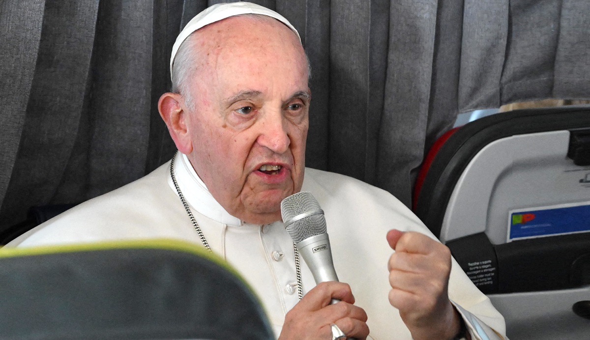 Papa Francisco, que exaltó a la gran Rusia, Ucrania protestó y el Vaticano corrigió