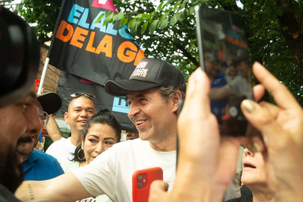 Federico 'Fico' Gutiérrez, candidato a la Alcaldía de Medellín y quien ganaría las elecciones, según la reciente encuesta Invamer