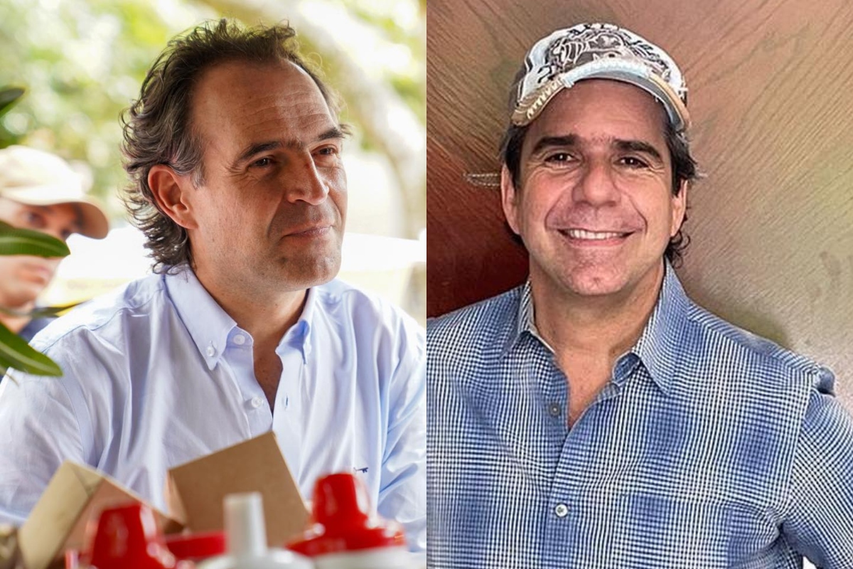 'Fico' Gutiérrez y Alejandro Char, aspirantes a alcaldías de Medellín y Barranquilla, respectivamente.