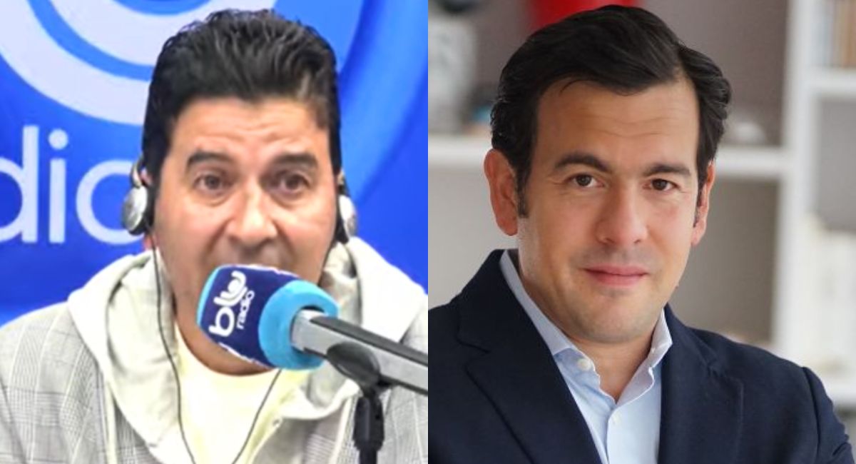 Néstor Morales, periodista de Blu Radio, le recomendó a Rodrigo Lara, candidato a la Alcaldía de Bogotá no quejarse de la encuesta Invamer.