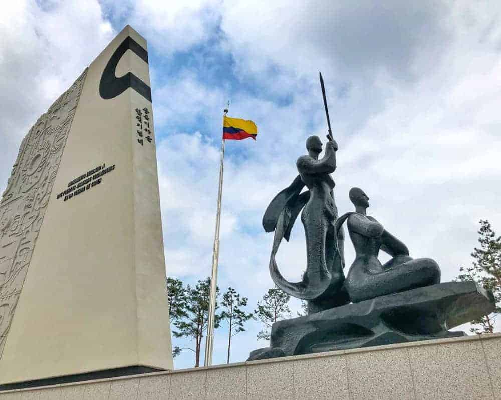 En qué país de Asia hay un parque en honor a Colombia: un monumento y hasta la bandera 'tricolor' resalta en la ciudad oriental.