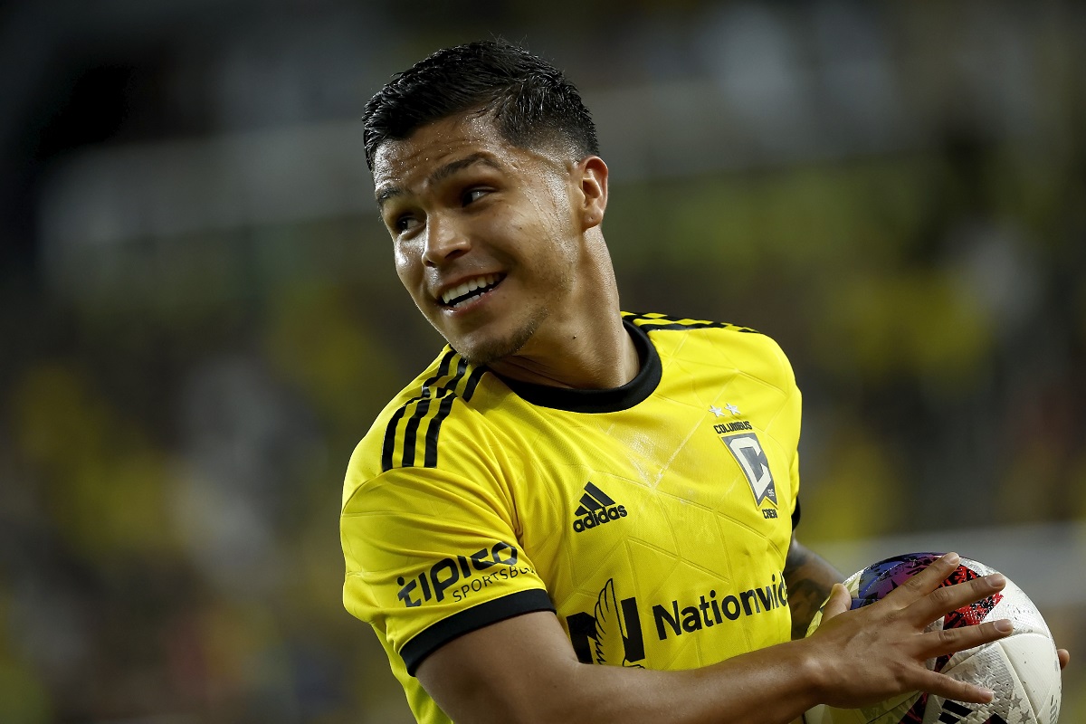 'Cucho' Hernández hizo un 'hat-trick' en su último partido con el Columbus Crew de la MLS.