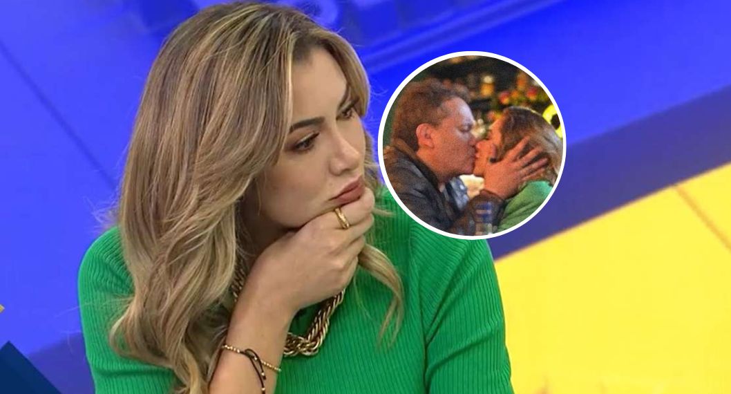 Fotos de Nanis Ochoa y de su beso con Danny Marín, en nota de que Lo sé todo (Canal 1) por beso de la presentadora y el cantante tomó dura decisión