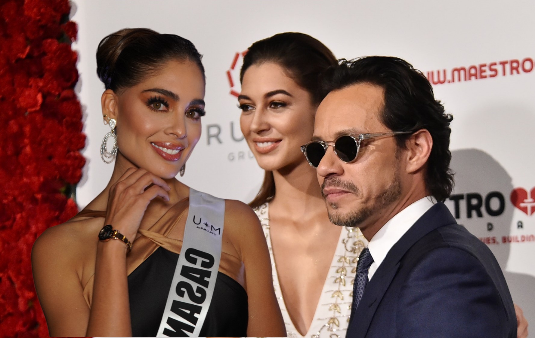 Camila Avella, Mariana Downing y Marc Anthony, en nota sobre que las mujeres serán rivales en Miss Universo 2023